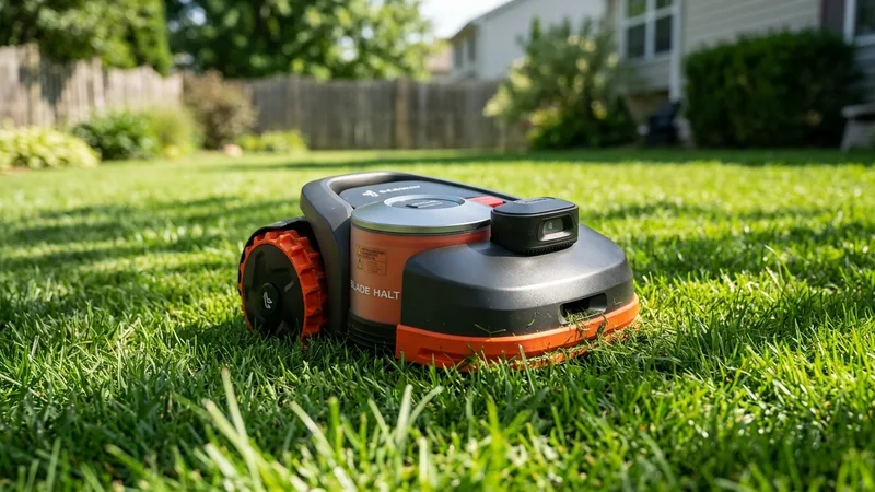 Segway Navimow H1500-VF robot lawn mower on a lawn