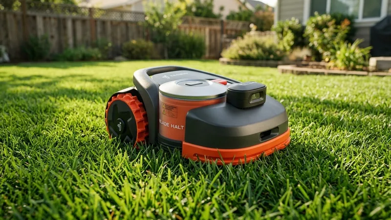 Segway Navimow H3000-VF robot lawn mower on a lawn