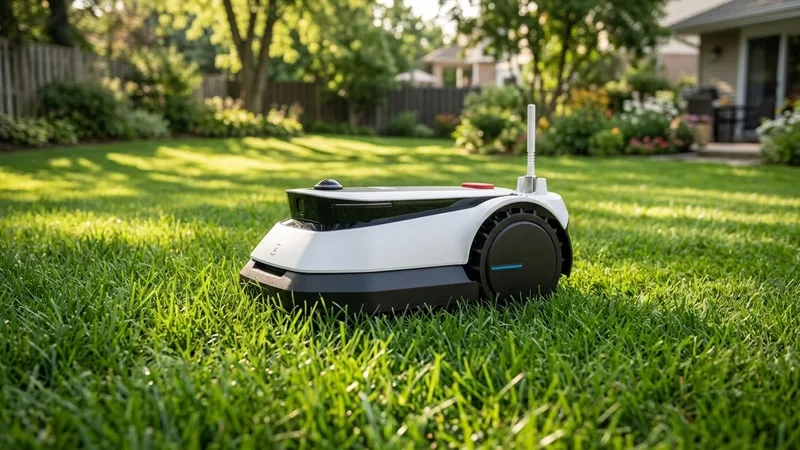 Ecovacs GOAT G1 robot lawn mower on a lawn